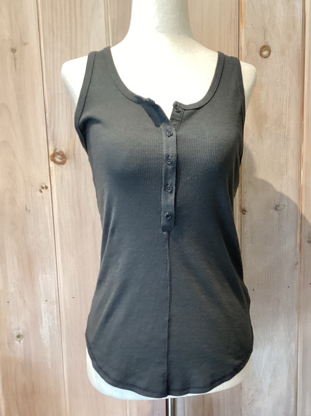 Free People We the Free Isabelle Henley Tank Top